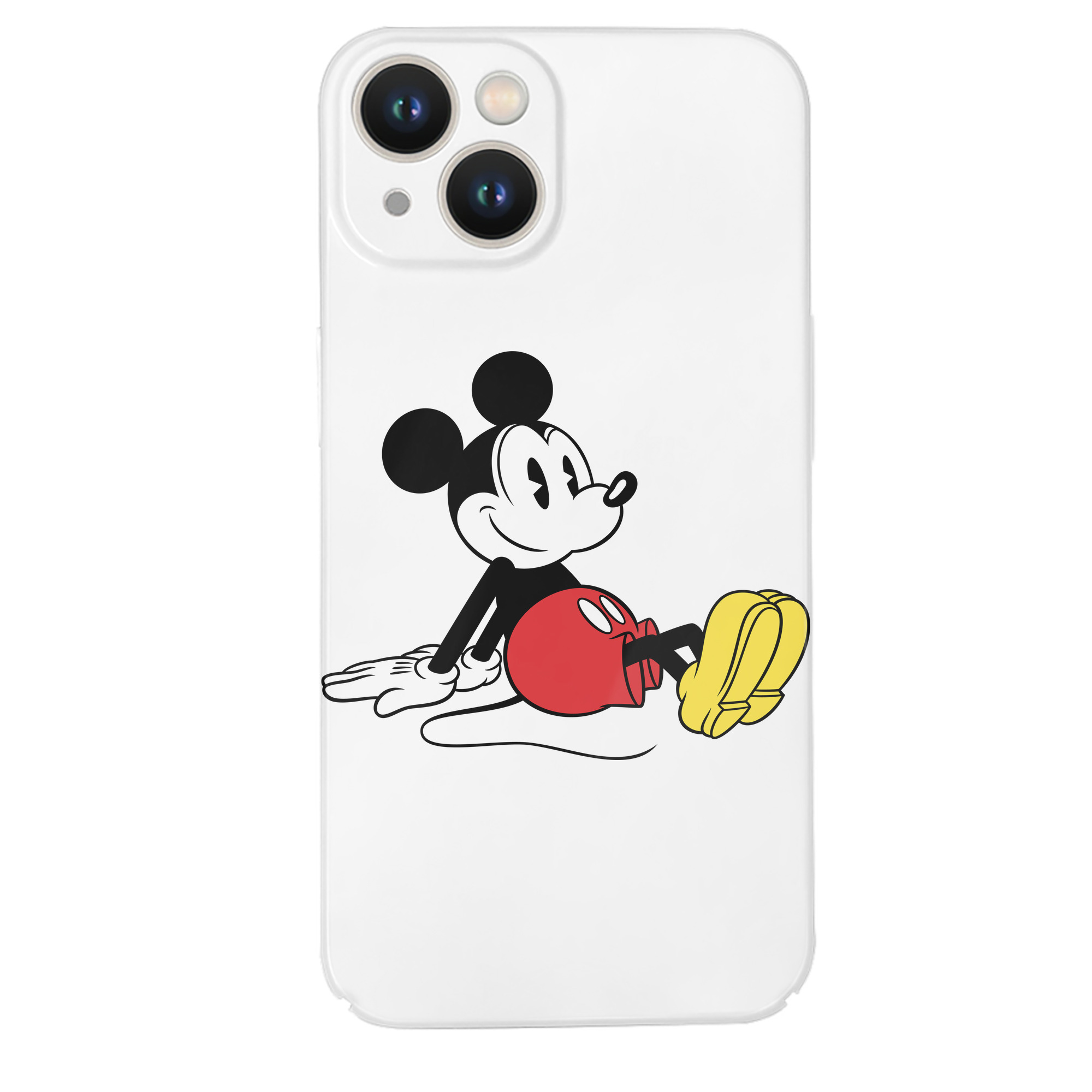 （画像用） ミッキーマウス Mickey Mouse 【iPhone 14シリーズ対応】ハードケース